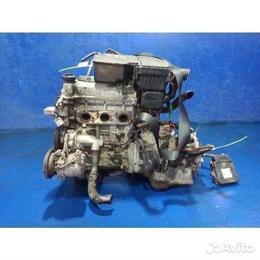 Двигатель двс с навесным suzuki alto HA23S K6A