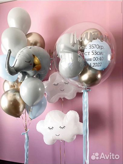 Воздушные шары с гелием доставка 24/7