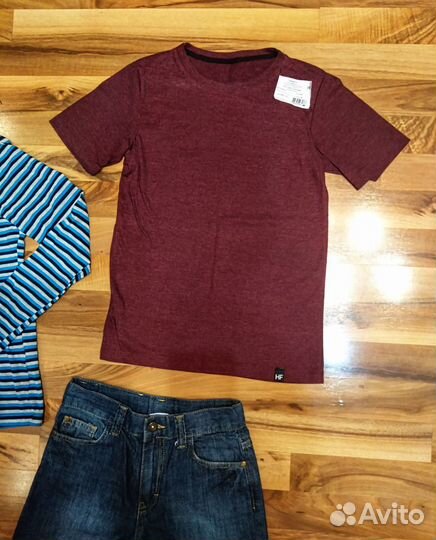 Пакет новых вещей на мальчика р140-146 см