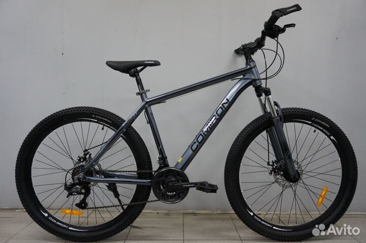 Велосипед Алюминиевый серый 27.5 пром дисковые тор