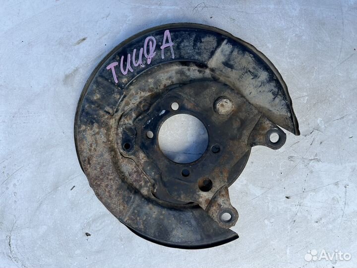 Пыльник тормозного диска задний Nissan Tiida