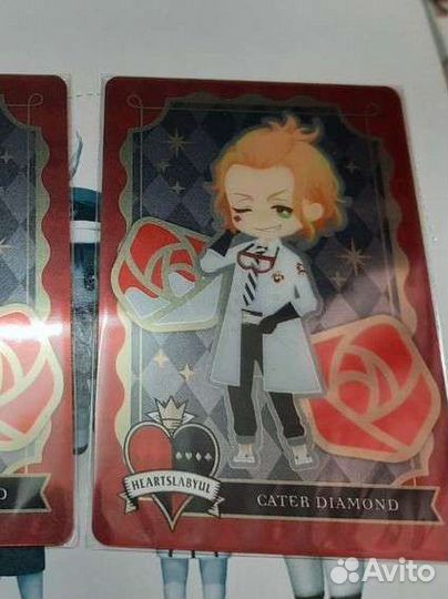 Карточки Twisted Wonderland аниме