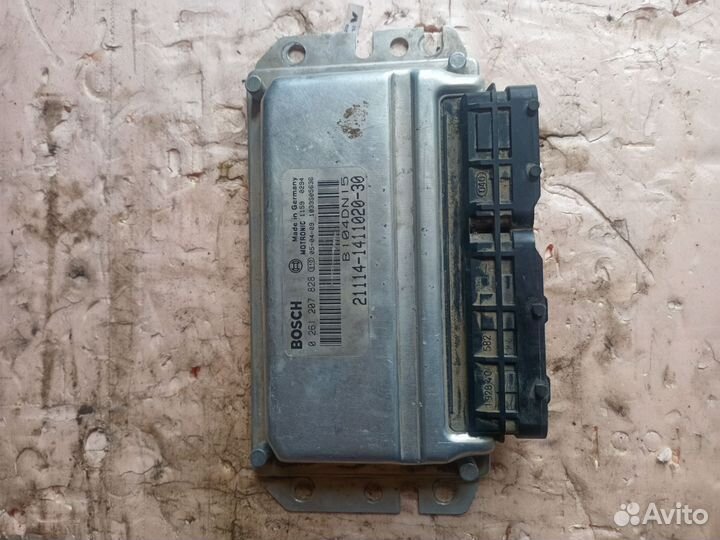 Эбу Блок Управления Двигателем ваз 2114 2110 1.6л