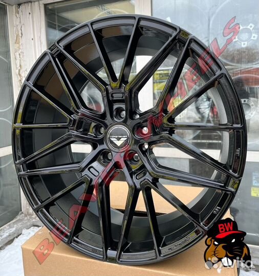 Диски Brixton VL4 R19 5x112 Full Black