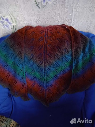 Платок шаль шерсть