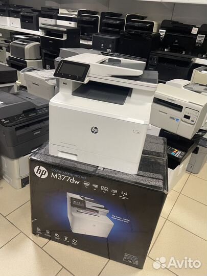 Мфу лазерное HP Color LaserJet Pro MFP M377dw wifi