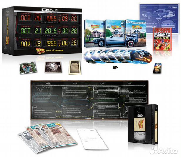 Назад в будущее. Трилогия. 4K UHD