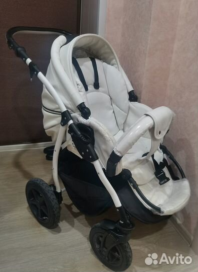 Коляска 2 в 1 + люлька для новорожденных