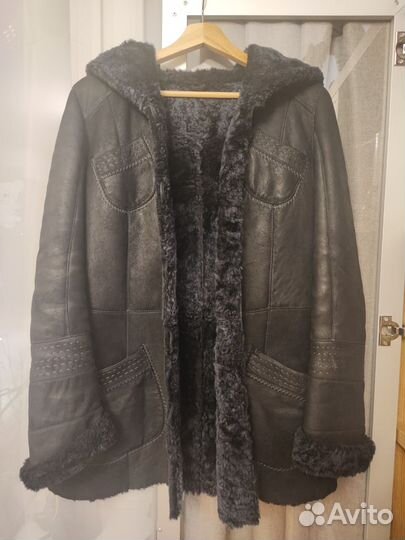 Дубленка натуральная женская 42 44