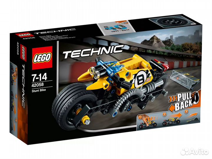 Lego Technic 42058 и 42059
