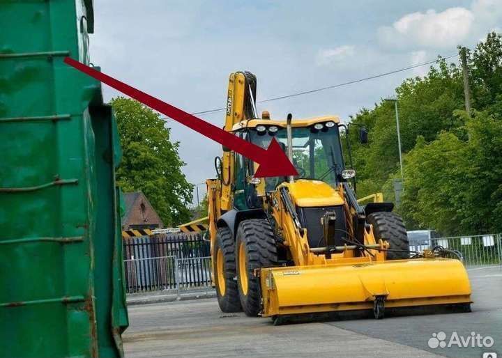 Замена стекла с выездом на погрузчик JCB 3 cx