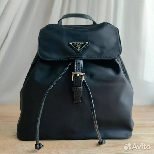 Рюкзак Prada Из Нейлона и Кожи