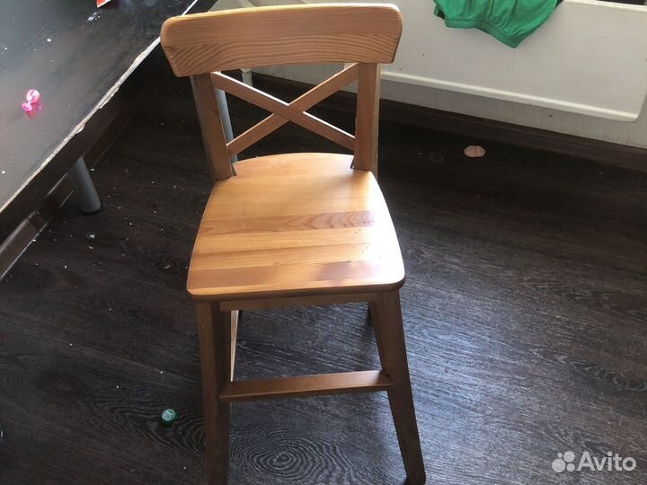 Детский обеденный стул IKEA