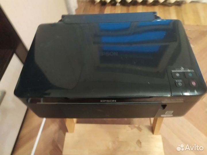 Цветной струйный мфу принтер с снпч