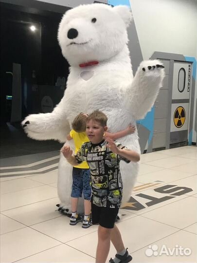 Ростовой белый мишка
