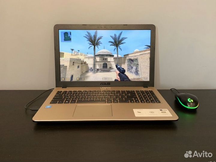 Asus 2020г./4 ядра/SSD Kingston 240/акб до 6-7ч