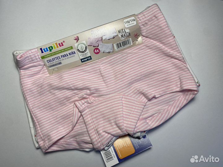 Трусы новые для девочки 4 шт набор