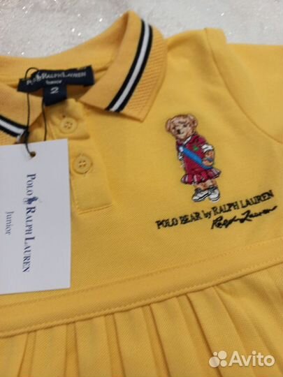 Polo ralph lauren платье детское