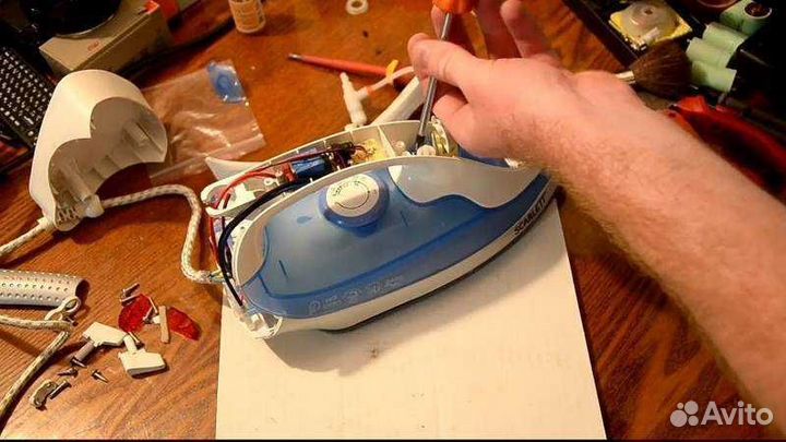 Ремонт утюгов и парогенераторов, гладильных систем