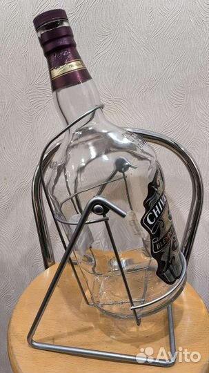 Бутыль 4.5 литра Chivas качели