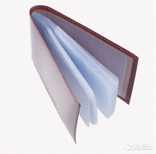 Визитница Befler «Classic» 40 визиток кожа Россия