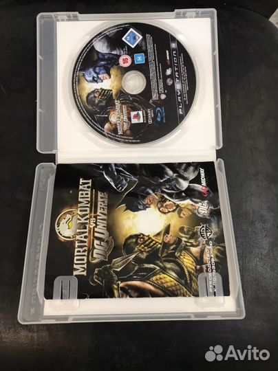 Игра Mortal Kombat vs DC Universe для ps3