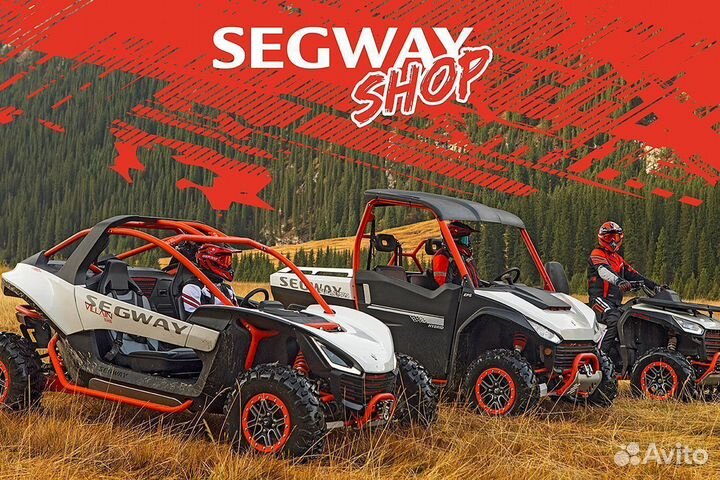 Квадроцикл Segway AT5 sх оранжево-черный