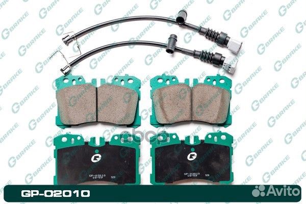 Колодки G-brake GP-02010 GP-02010 G-brake