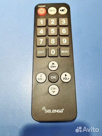 Пульт для тв приставки Selenga