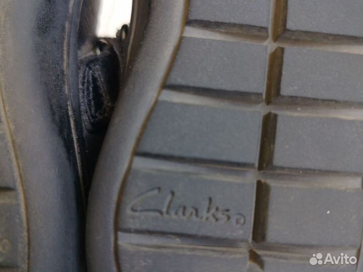 Детские туфли Clarks по стельке 18,5 кожа