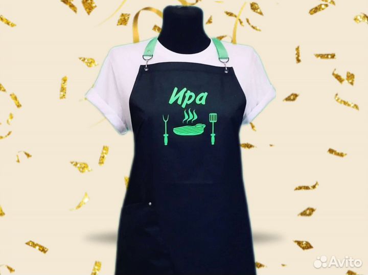 Фартук для кухни с логотипом