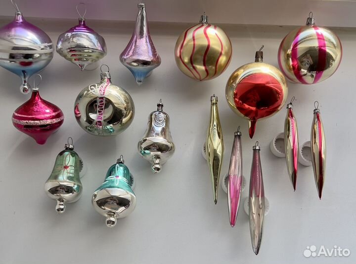 Елочные игрушки ГДР,СССР
