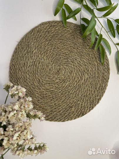 Плейсмат джутовый