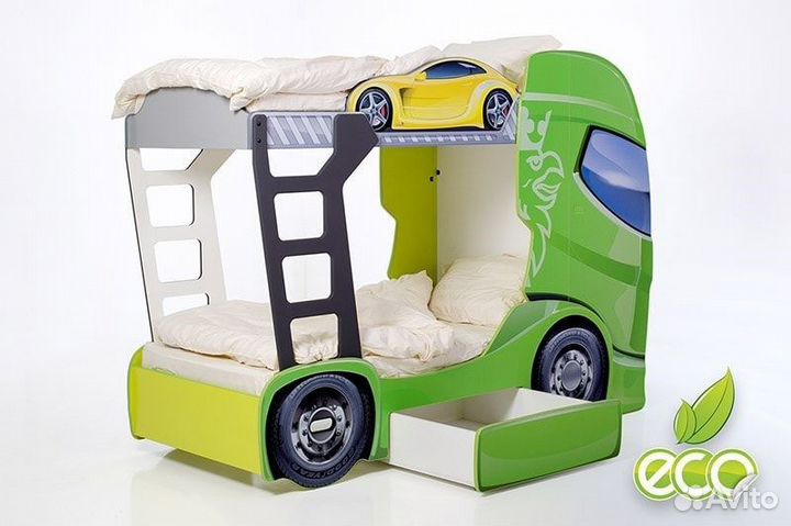 Двухъярусная кровать scania