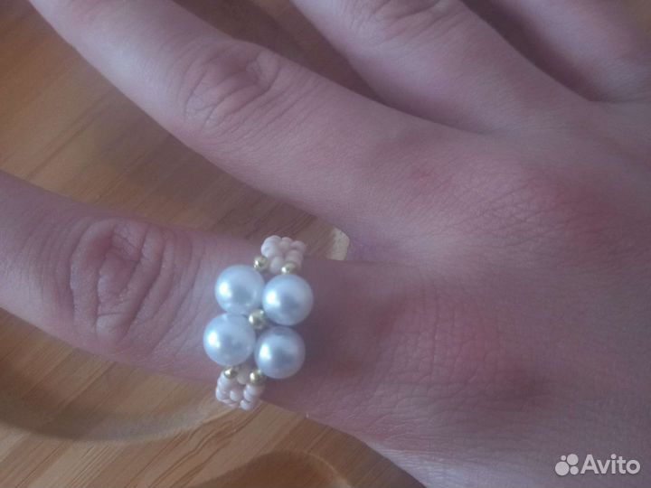 Колечко из бисера