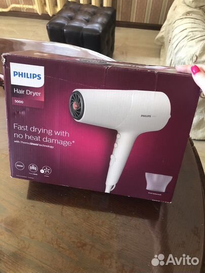 Фен philips с насадкой