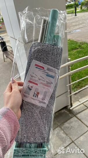 Швабра с отжимом новая