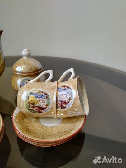 Кофейный сервиз Мадонна.Перламутр.Польша