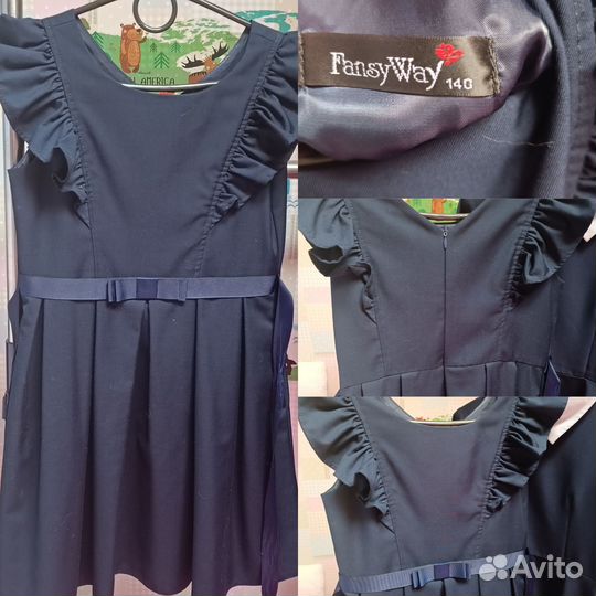 Школьная форма для девочки 140 146 пакетом