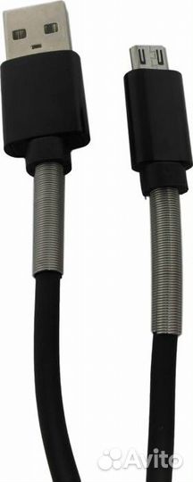 Кабель micro USB M22, с защитой от перегиба - пруж