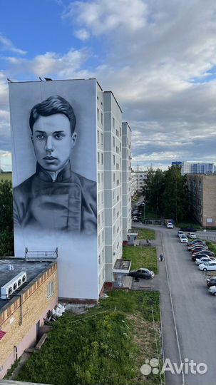 Художественная роспись стен, граффити оформление