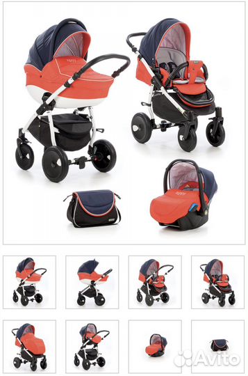 Коляска Tutis zippy 3 в 1 Orbit