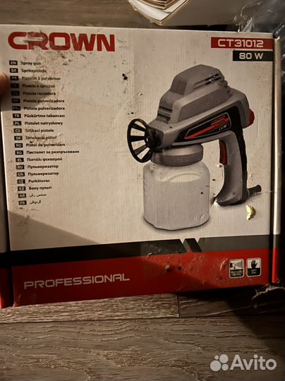 Краскопульт crown