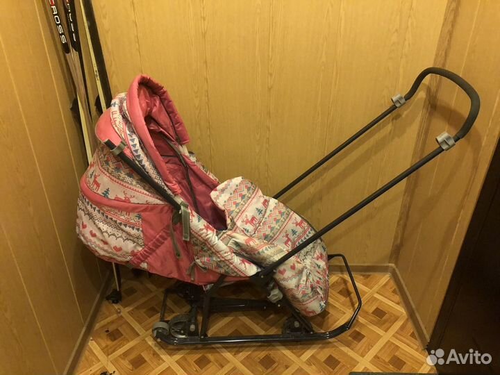 Коляска санки