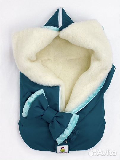 Конверт на выписку (цвет морской волны)