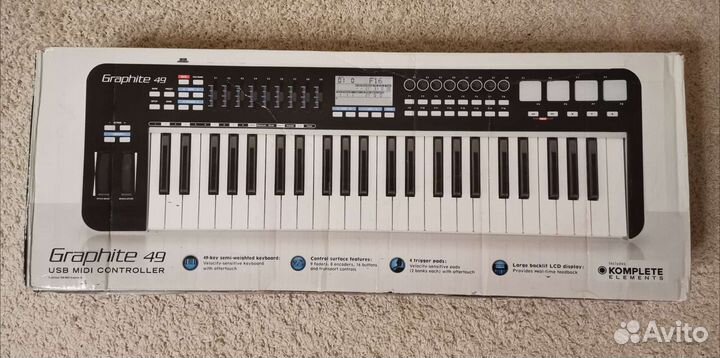 Midi клавиатура samson graphite 49