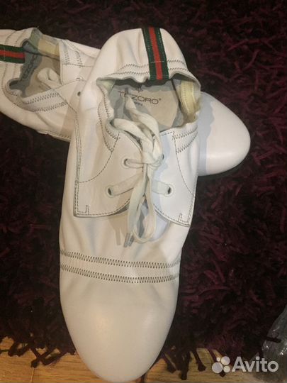 Кожаный лётные кроссовки tezoro