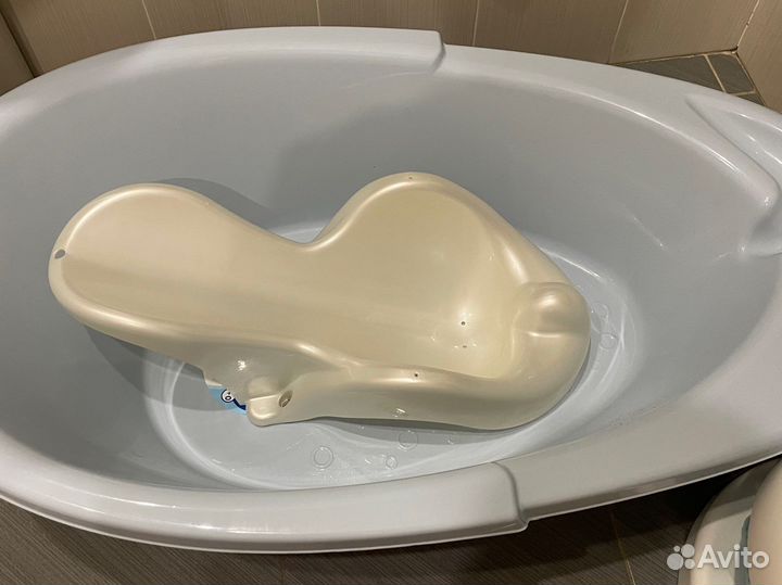 Ванночка для купания + гамак и горка