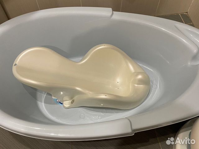 Ванночка для купания + гамак и горка