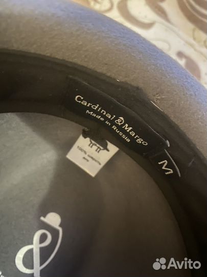 Шляпа фетровая мужская